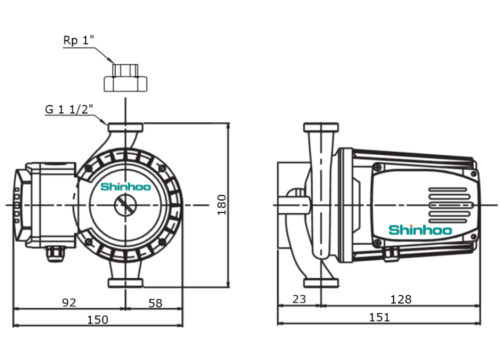 BASIC 25-12S 180 1x230V